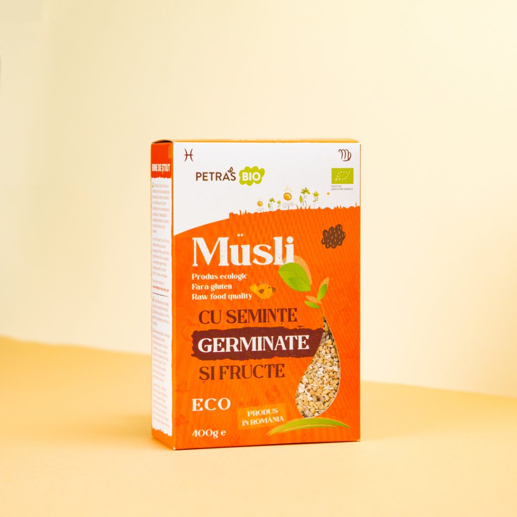 Petras Bio-Musli seminte germinate si fructe 1