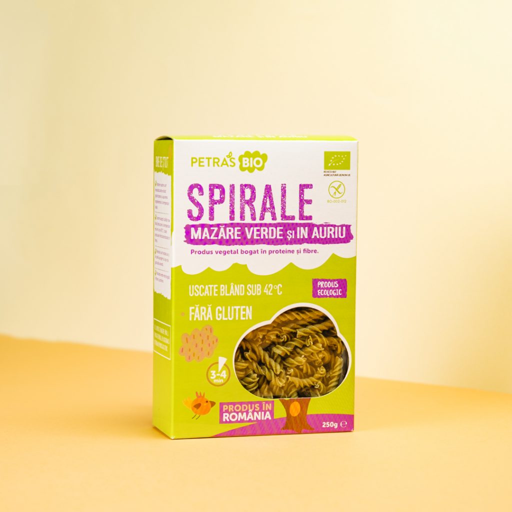 Petras Bio-Spirale mazare verde si in auriu 1