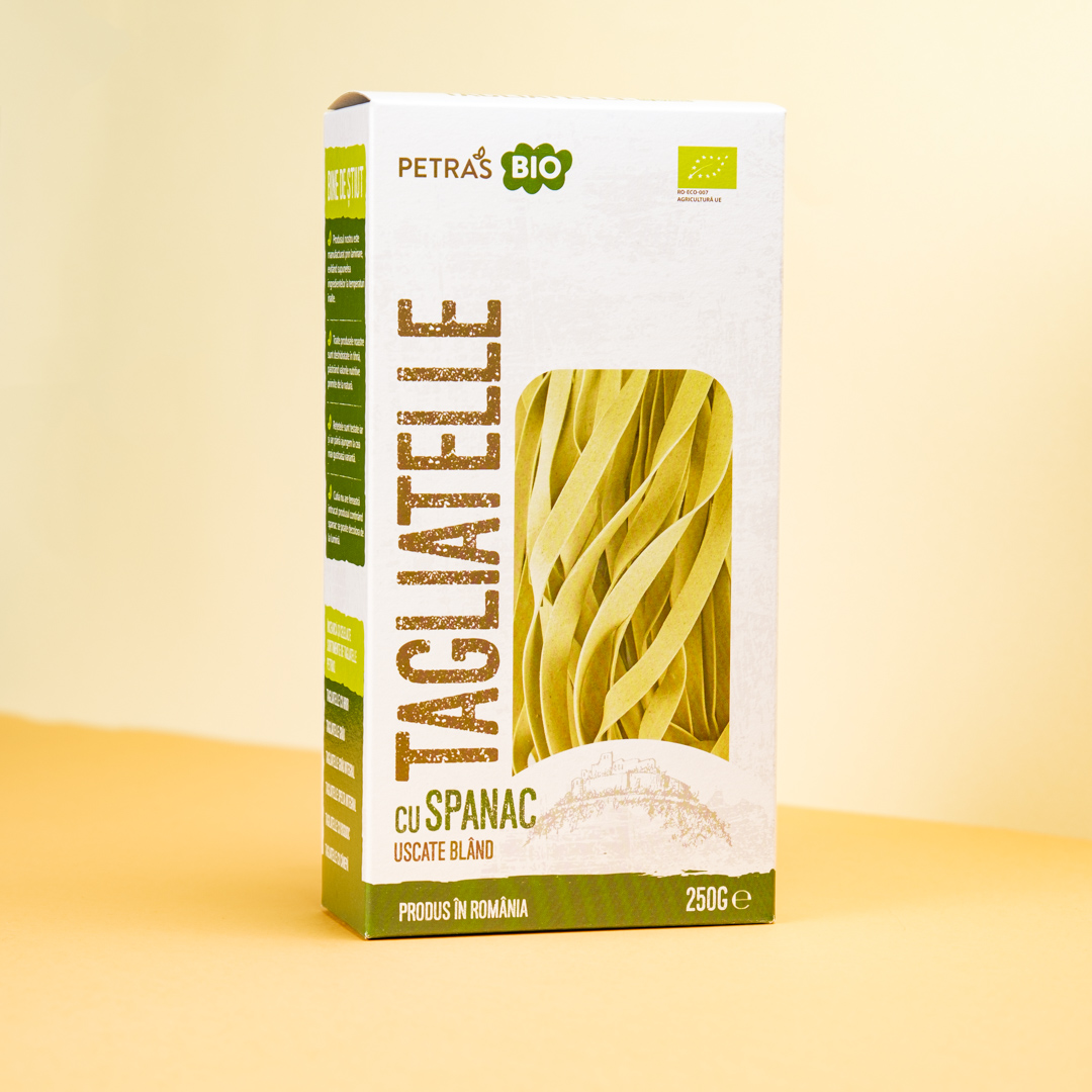 Petras Bio-Tagliatelle spanac 1